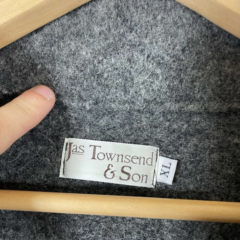 Jas Townsend & Son Pullover Mens XL Wool Coat Reenactment Frock Jacket Outdoor